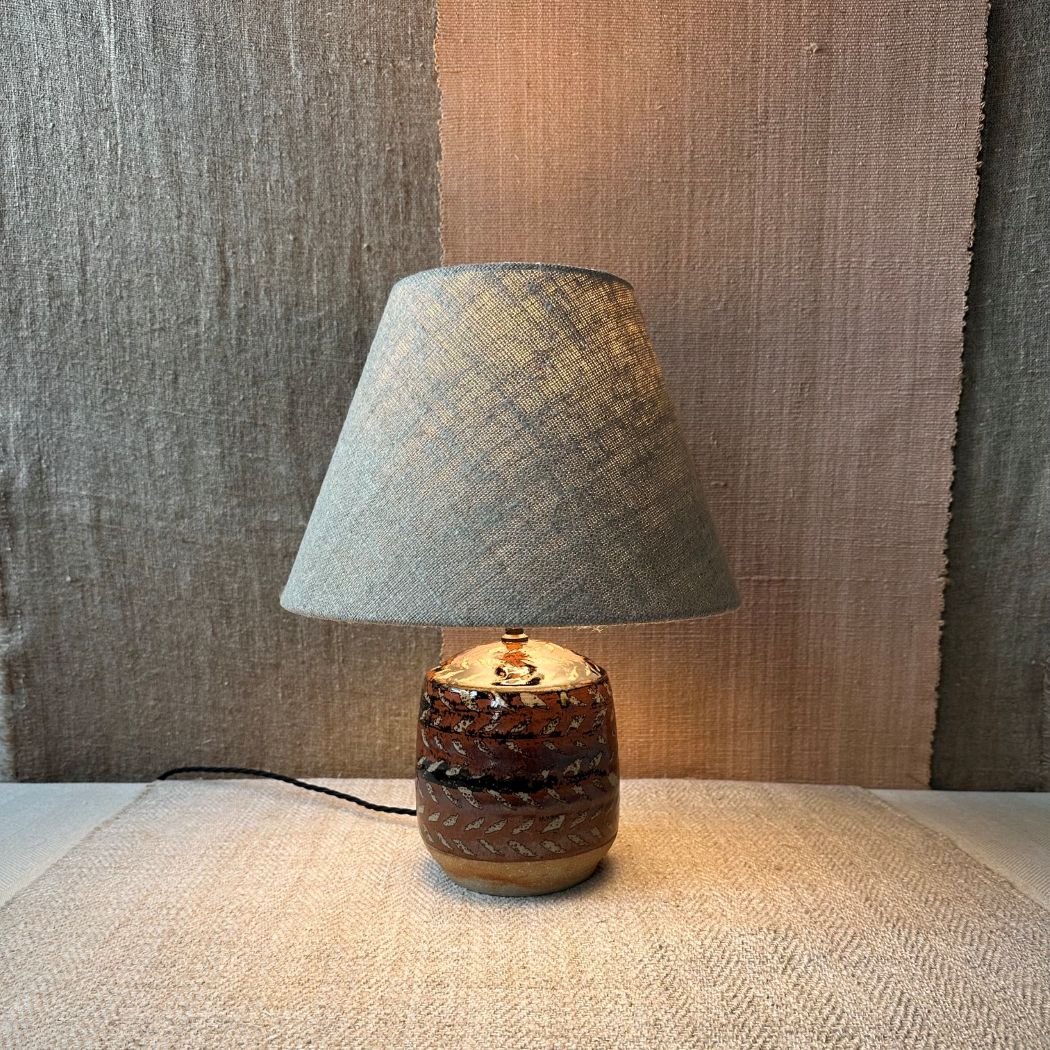 Jack welbourne pottery lamp