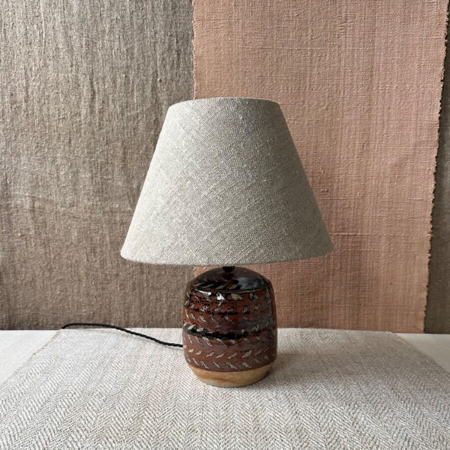 Jack welbourne pottery lamp