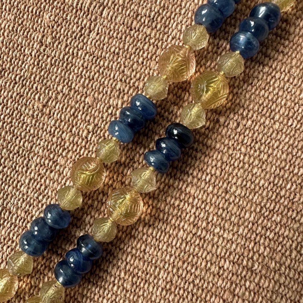 Kyanite, Silver & Cast Glass - Hawk CDLT M1 - Image 3