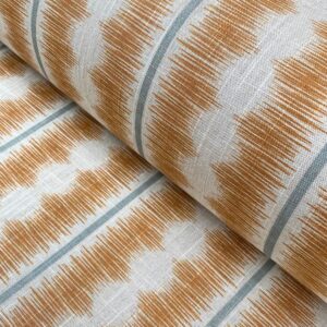 Quill Stripe fabric on a roll